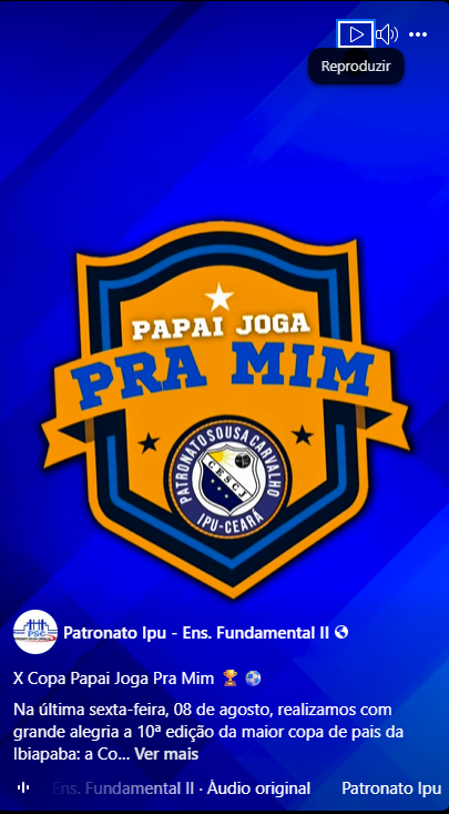 X Copa Papai Joga Pra Mim